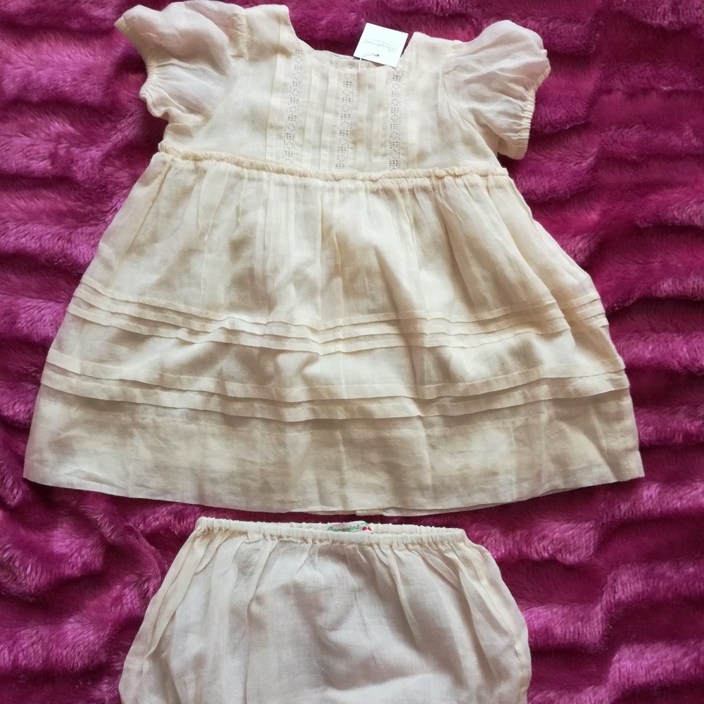 Bonpoint Dress with Diaper Cover